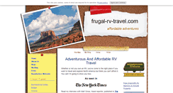 Desktop Screenshot of frugal-rv-travel.com